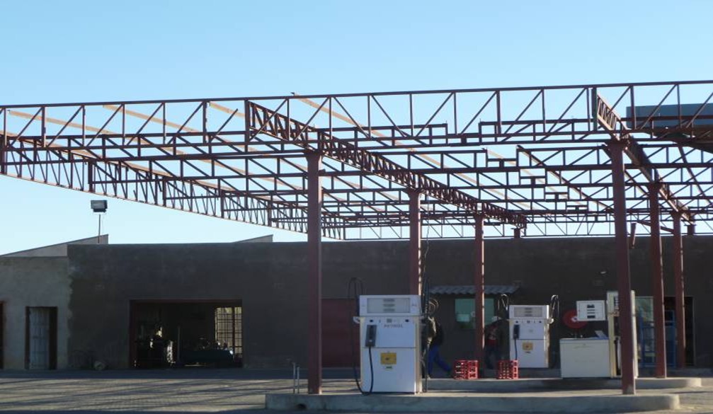 Bobby Petroleum (Kelvin, Bulawayo) - Underground Fuel Storage and Structural Steel Canopy - Structural/Civils Design and Supervision.